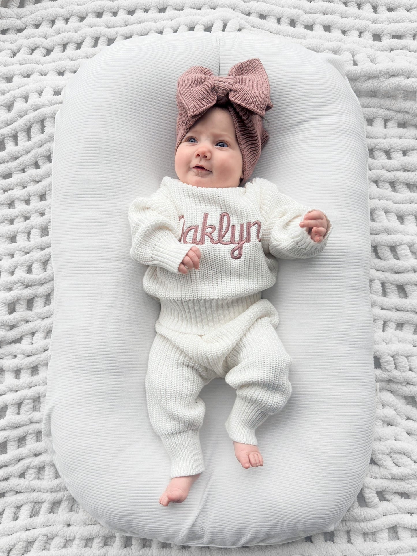 Chunky Knit Sweater - Cloud