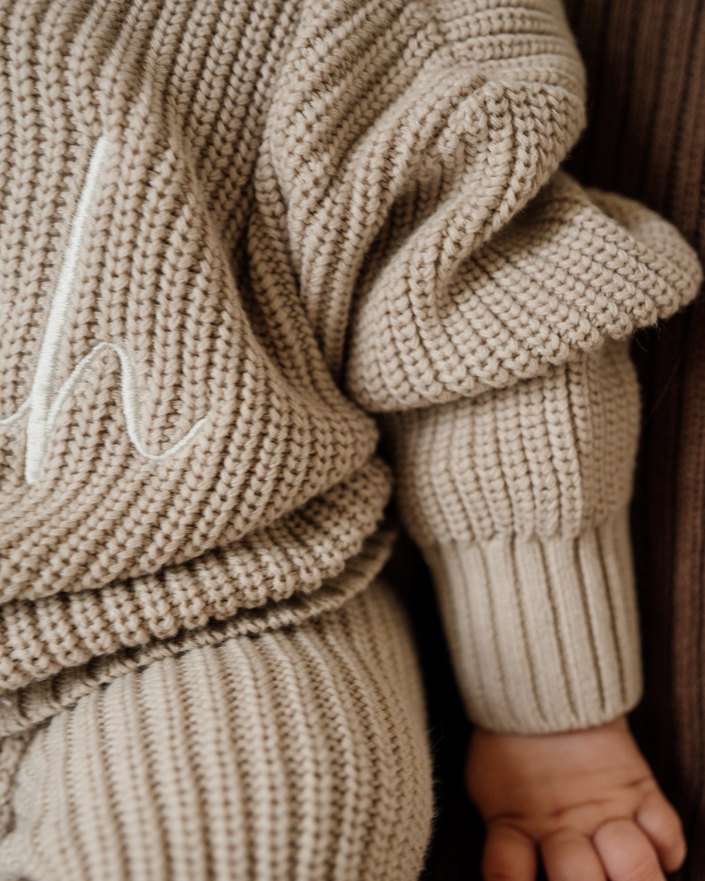 Chunky Knit Sweater - Oat