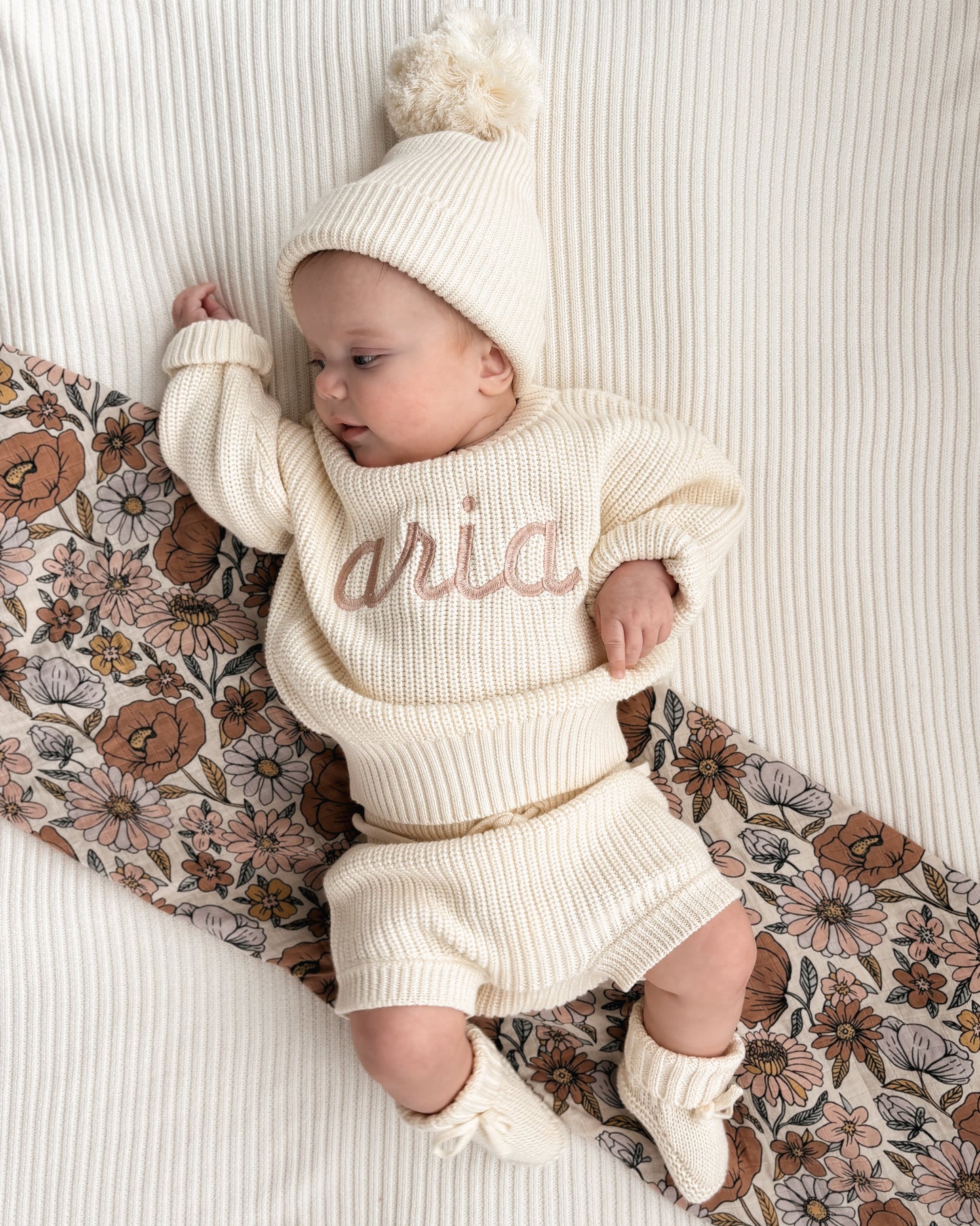 Chunky Knit Sweater - Bone