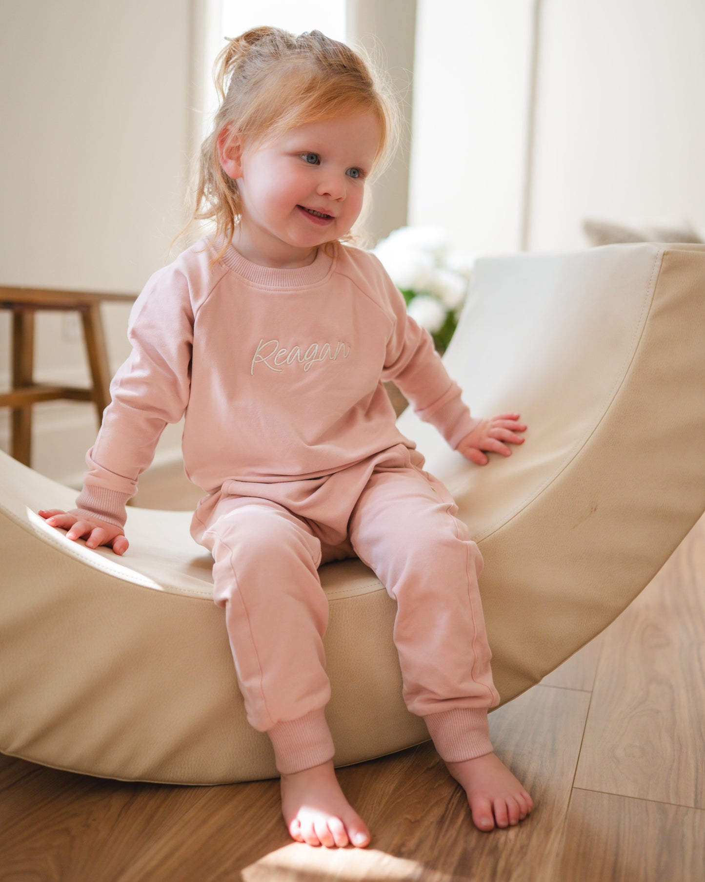 Pullover Sweatshirt - Petal Pink