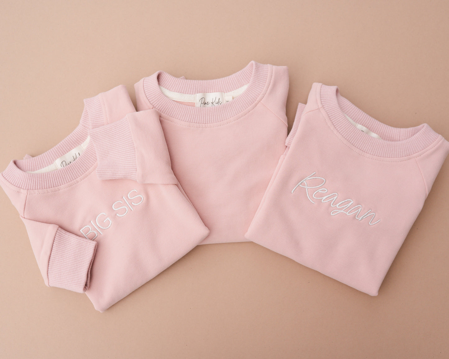 Pullover Sweatshirt - Petal Pink