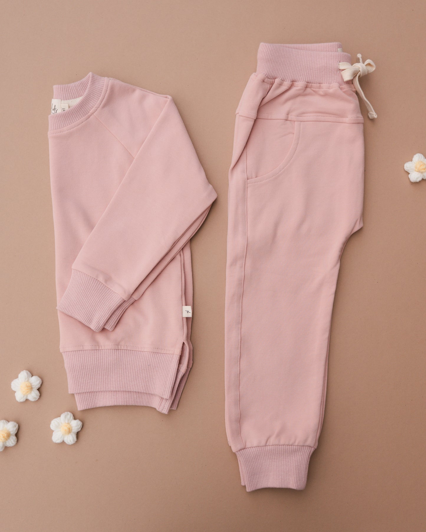 Pullover Sweatshirt - Petal Pink