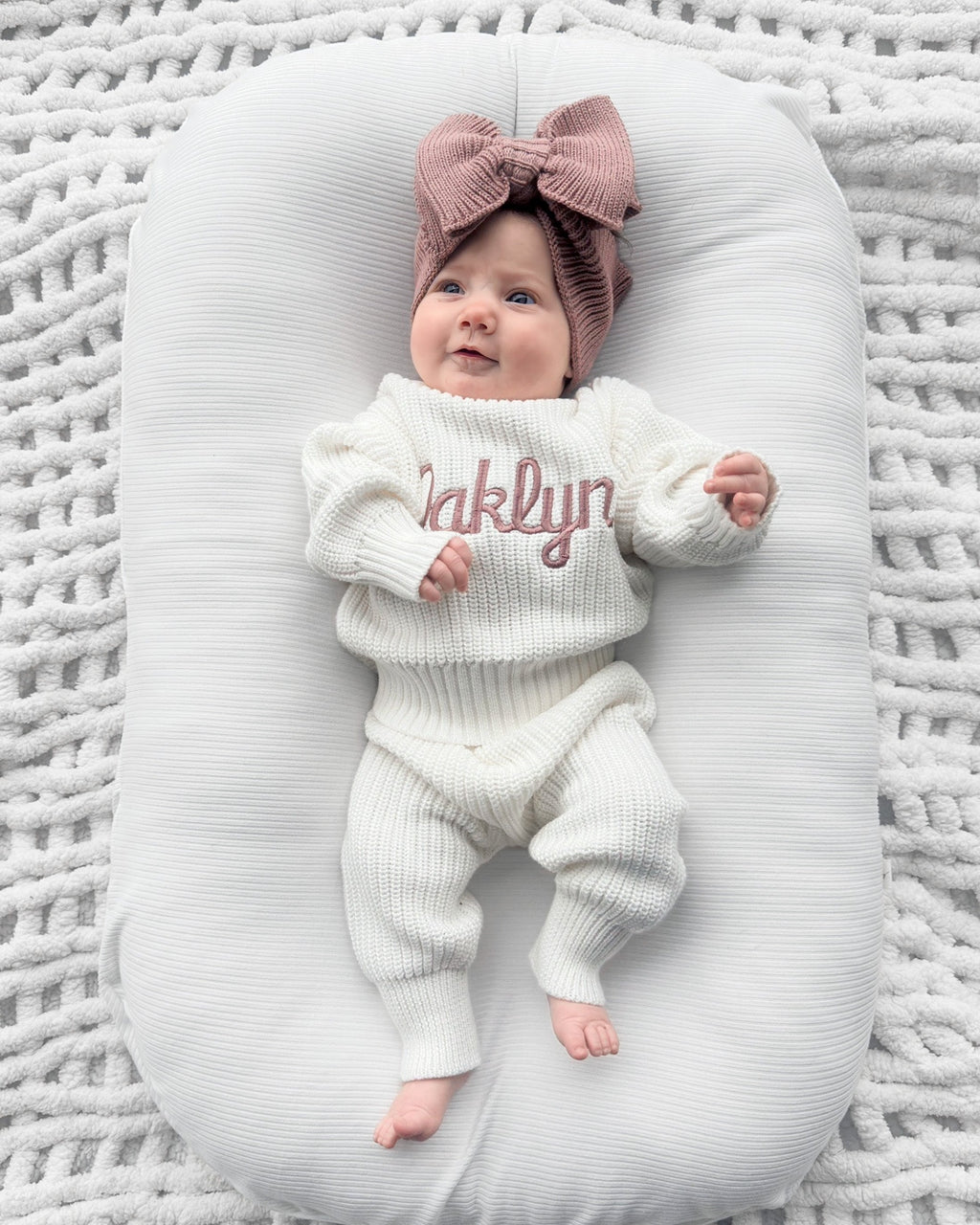 Chunky Knit Sweater - Cloud