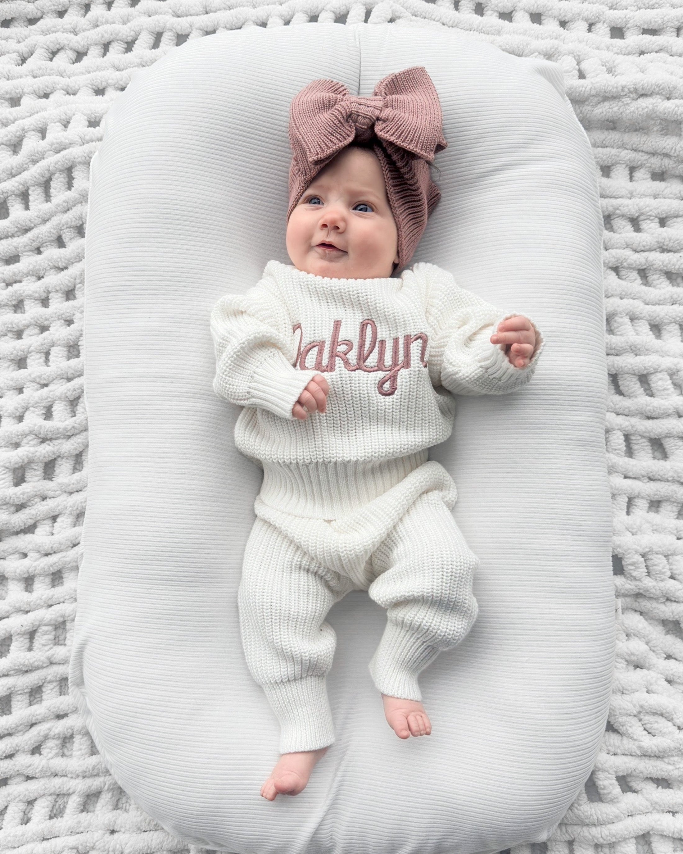 Chunky Knit Sweater - Cloud