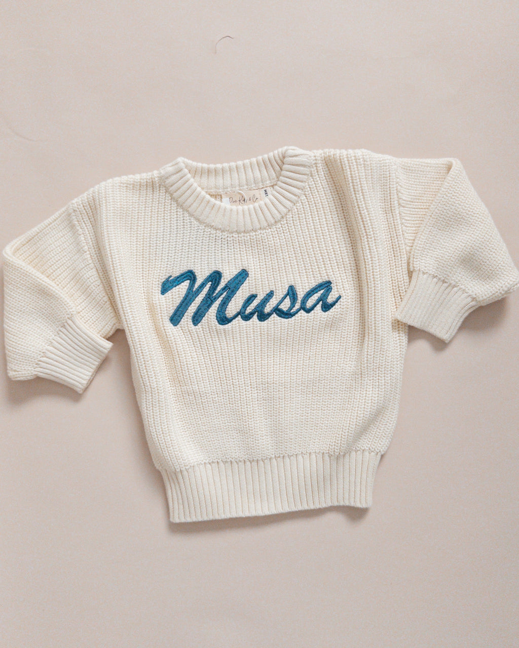 Chunky Knit Sweater - Bone