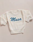 Chunky Knit Sweater - Bone