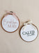 Personalized Name Embroidered Hoop Sign