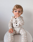 Bamboo 2 Piece Set - Sandstone Gingham