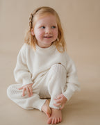 Chunky Knit Sweater - Cloud