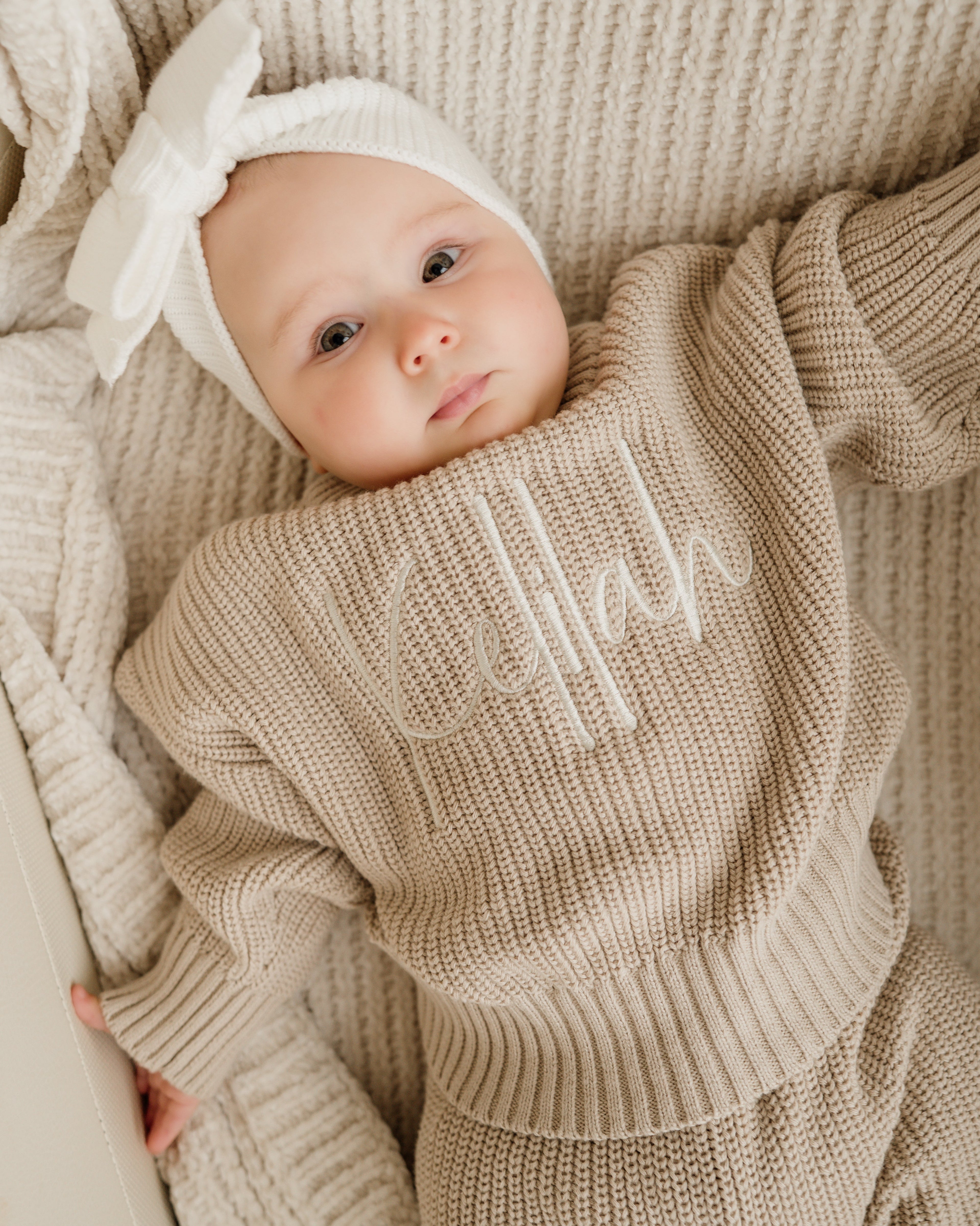 Chunky Knit Sweater - Oat