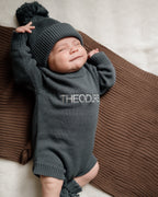 Knit Romper - Stormy