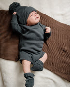 Knit Romper - Stormy