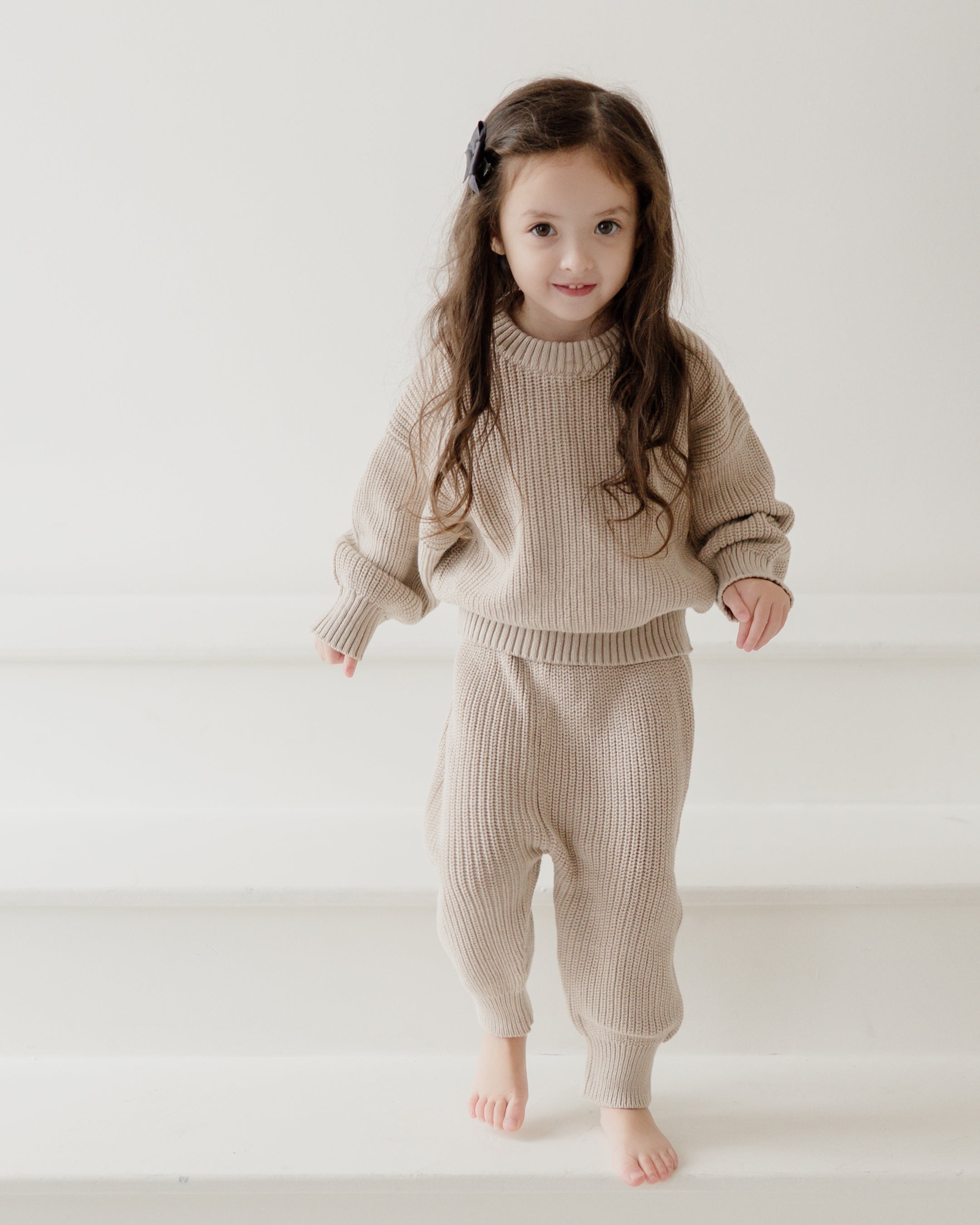 Chunky Knit Sweater - Oat