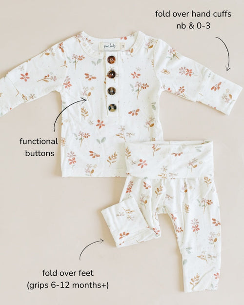 Bamboo 2 Piece Set - Meadow