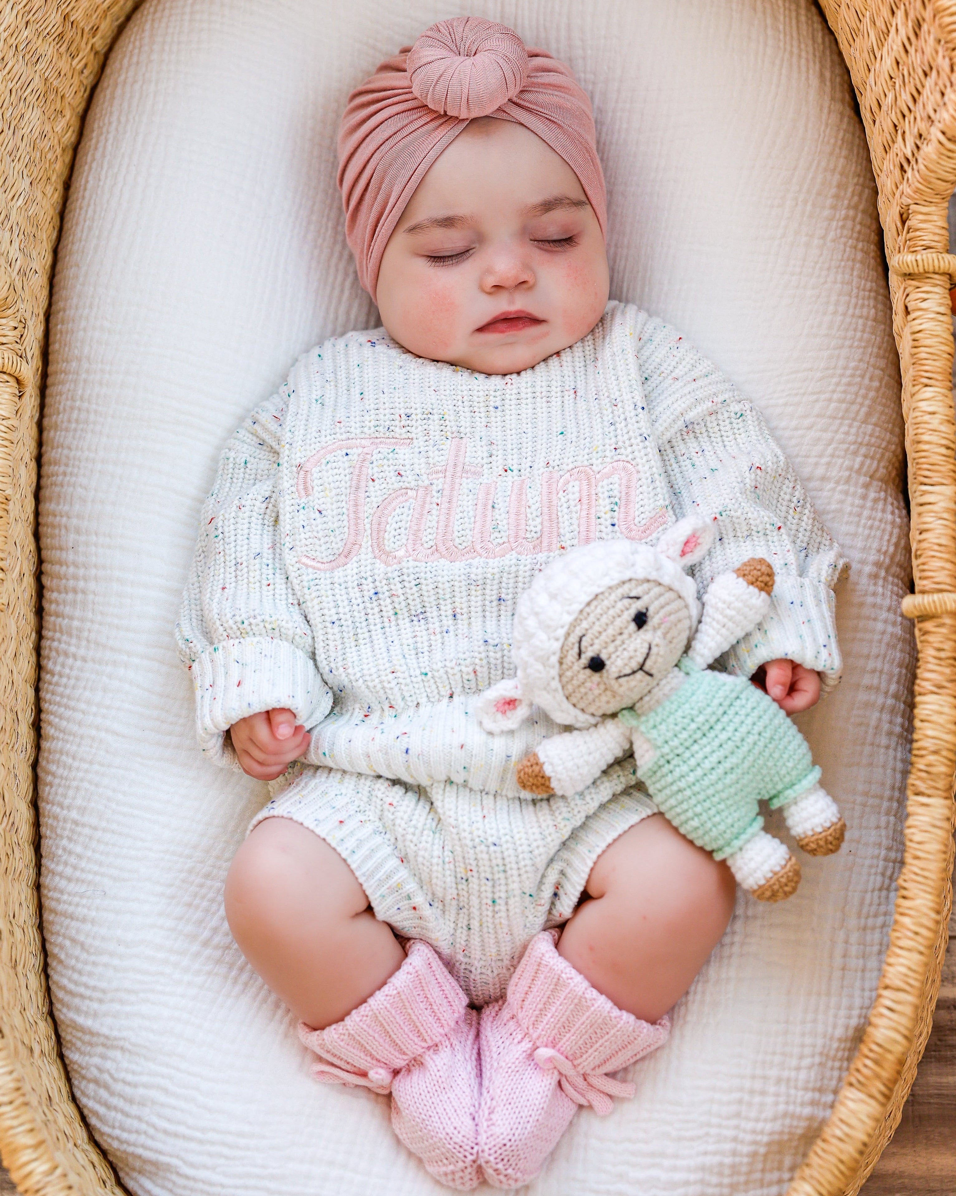 Chunky Knit Sweater - Speckled