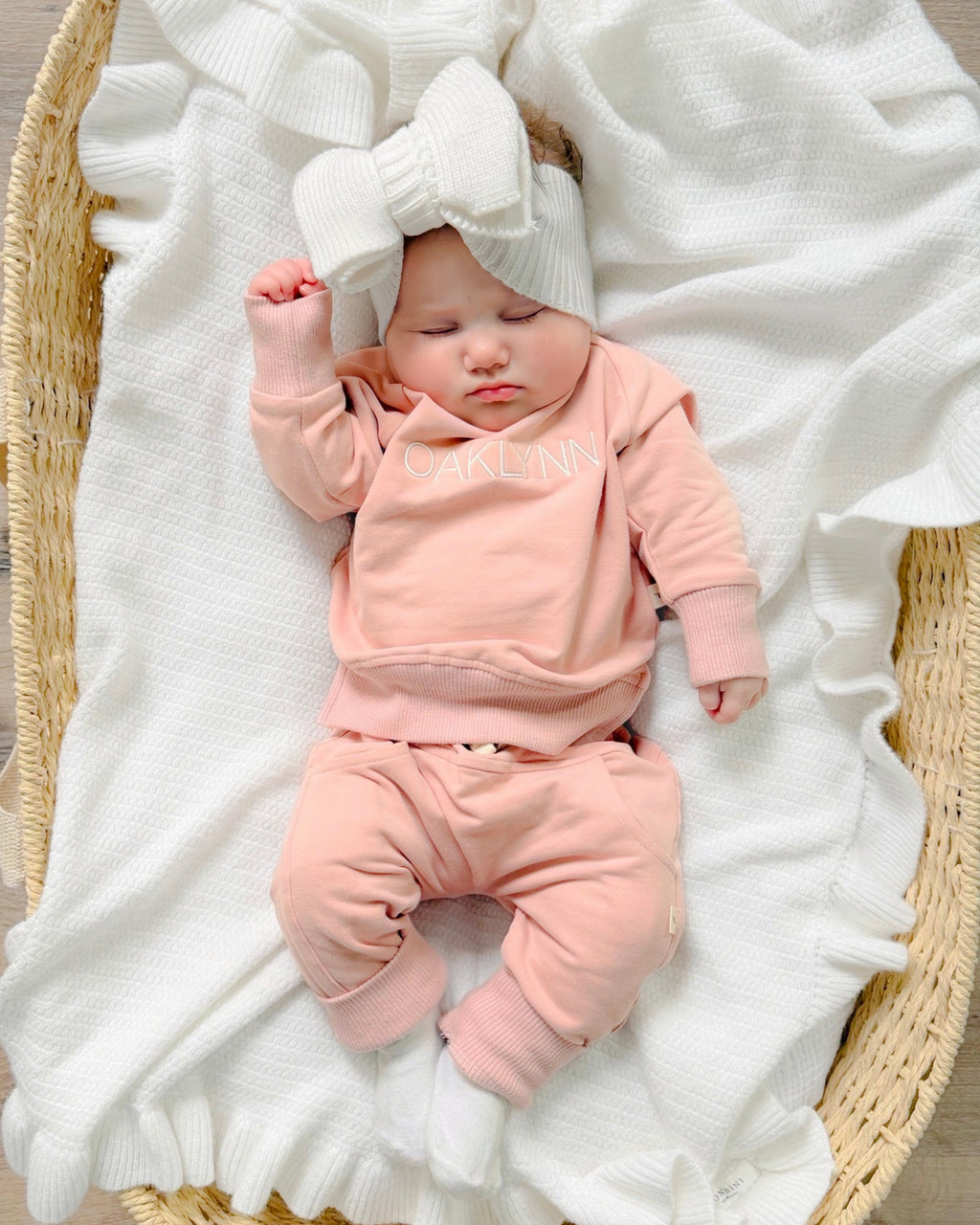 Pullover Sweatshirt - Petal Pink