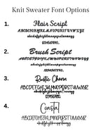 Chunky Knit Sweater - Speckled