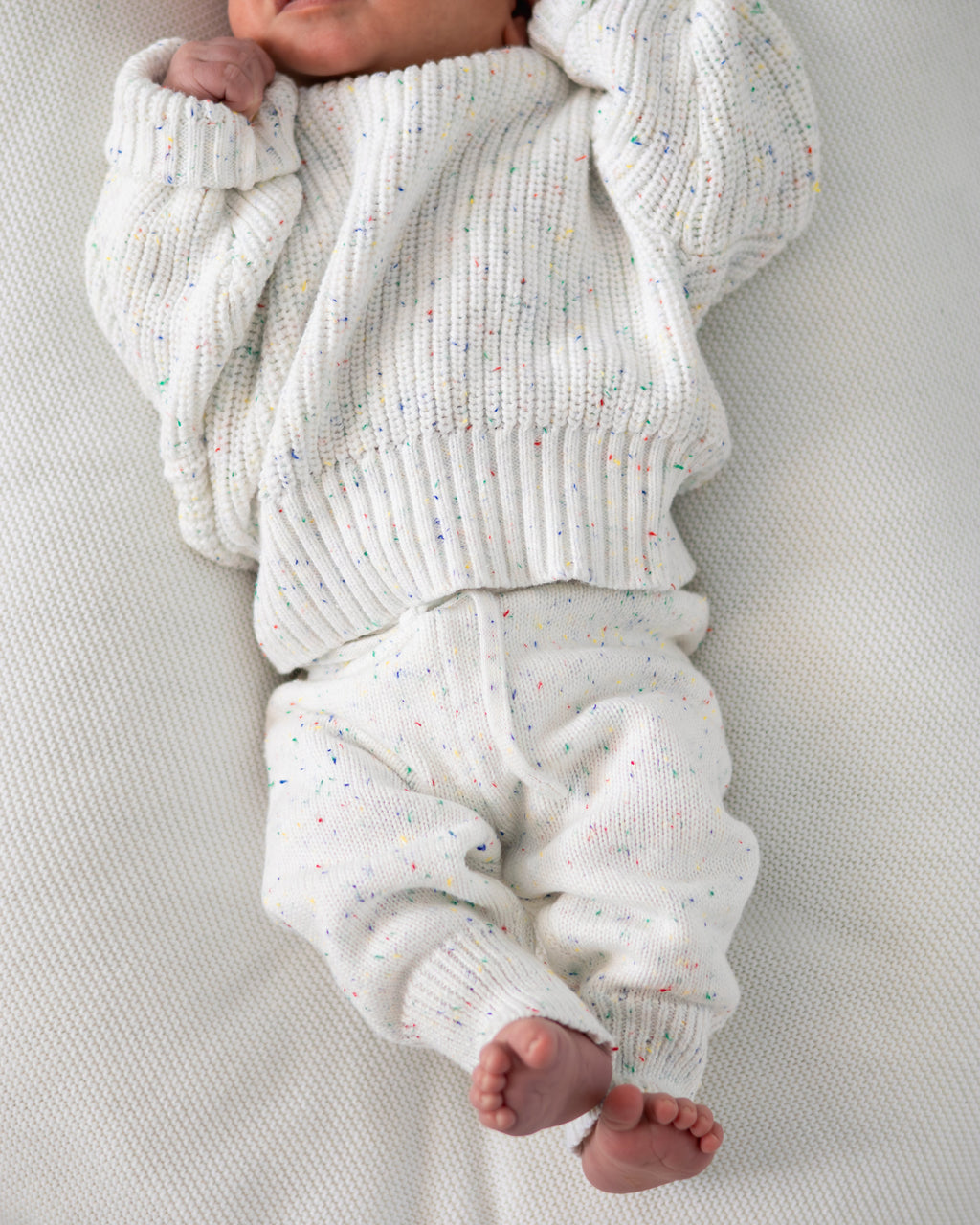 Chunky Knit Sweater - Speckled