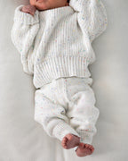 Chunky Knit Sweater - Speckled