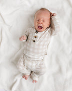 Bamboo 2 Piece Set - Sandstone Gingham