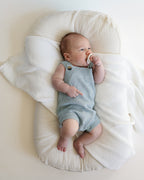 Summer Knit Romper - Steel