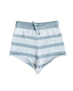 Summer Knit Shorts - Steel Stripe