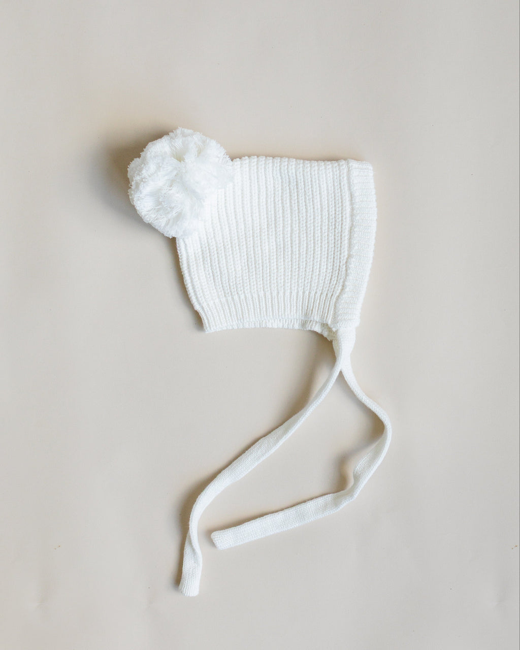 Knit Bonnet - Cloud