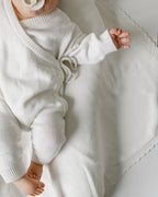 Kimono Knit Jumpsuit - Cloud
