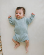 Knit Romper - Steel