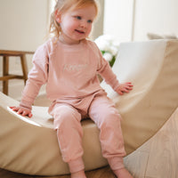 Pullover Sweatshirt - Petal Pink