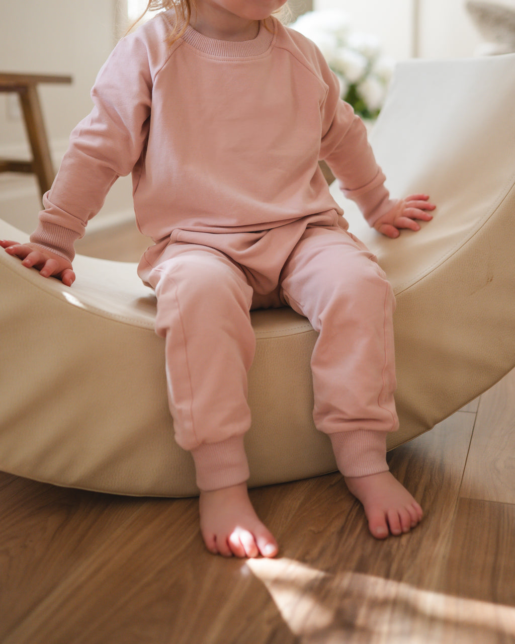 Pullover Sweatshirt - Petal Pink