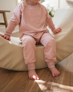 Pullover Sweatshirt - Petal Pink