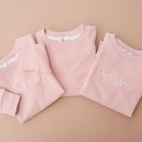 Pullover Sweatshirt - Petal Pink