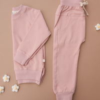 Pullover Sweatshirt - Petal Pink