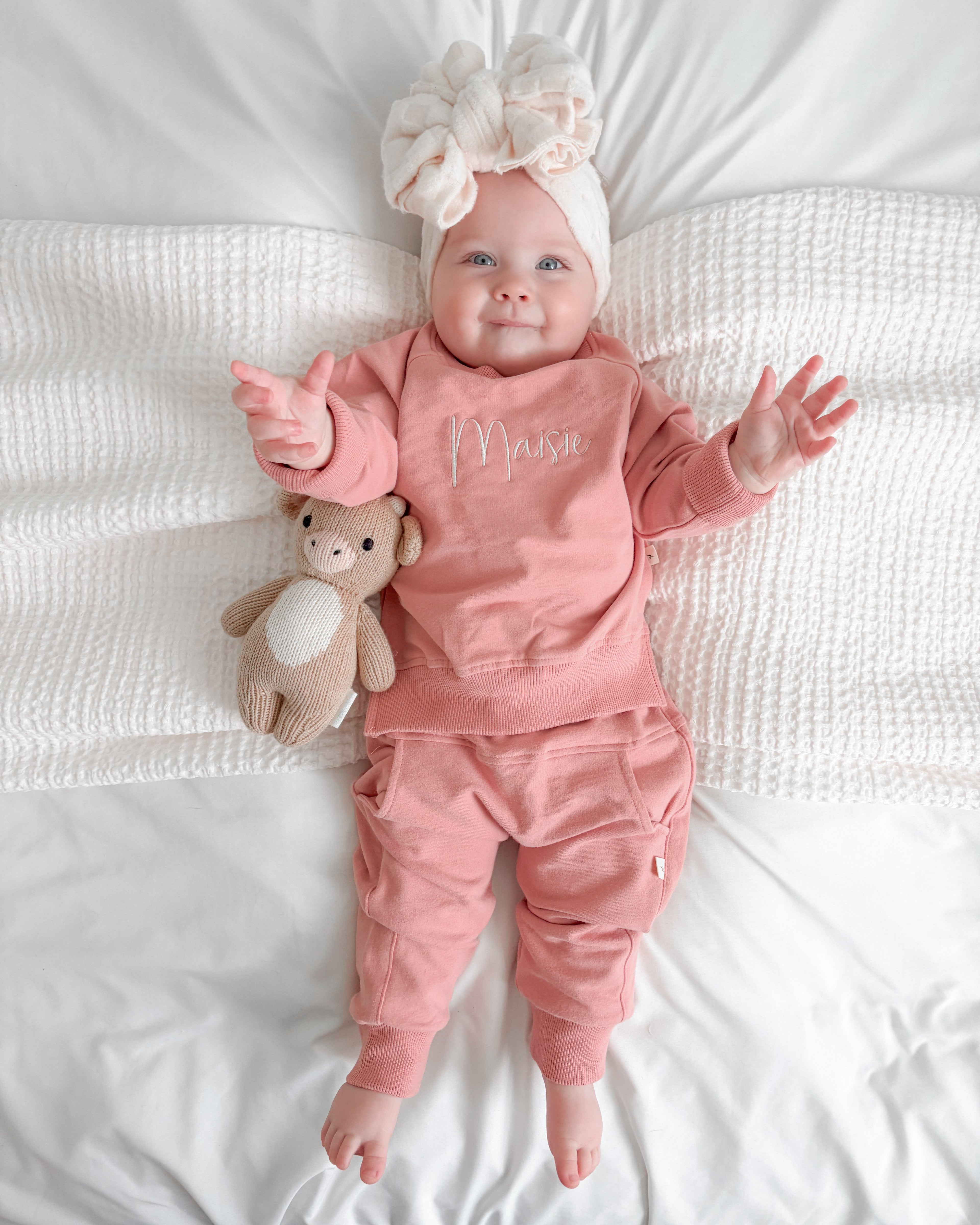 Pullover Sweatshirt - Rosewood