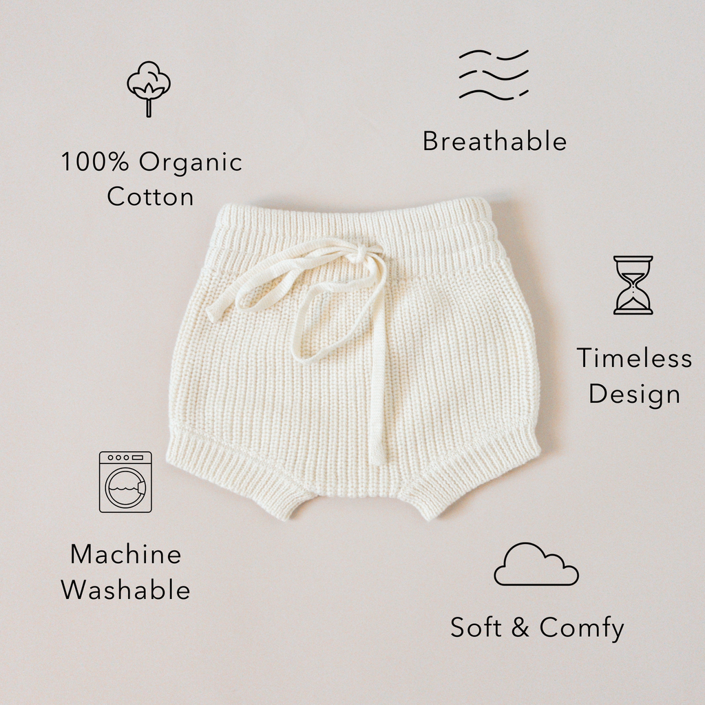 Knit Bloomer - Bone