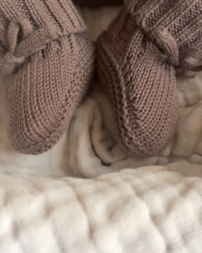 Knit Romper - Chocolate