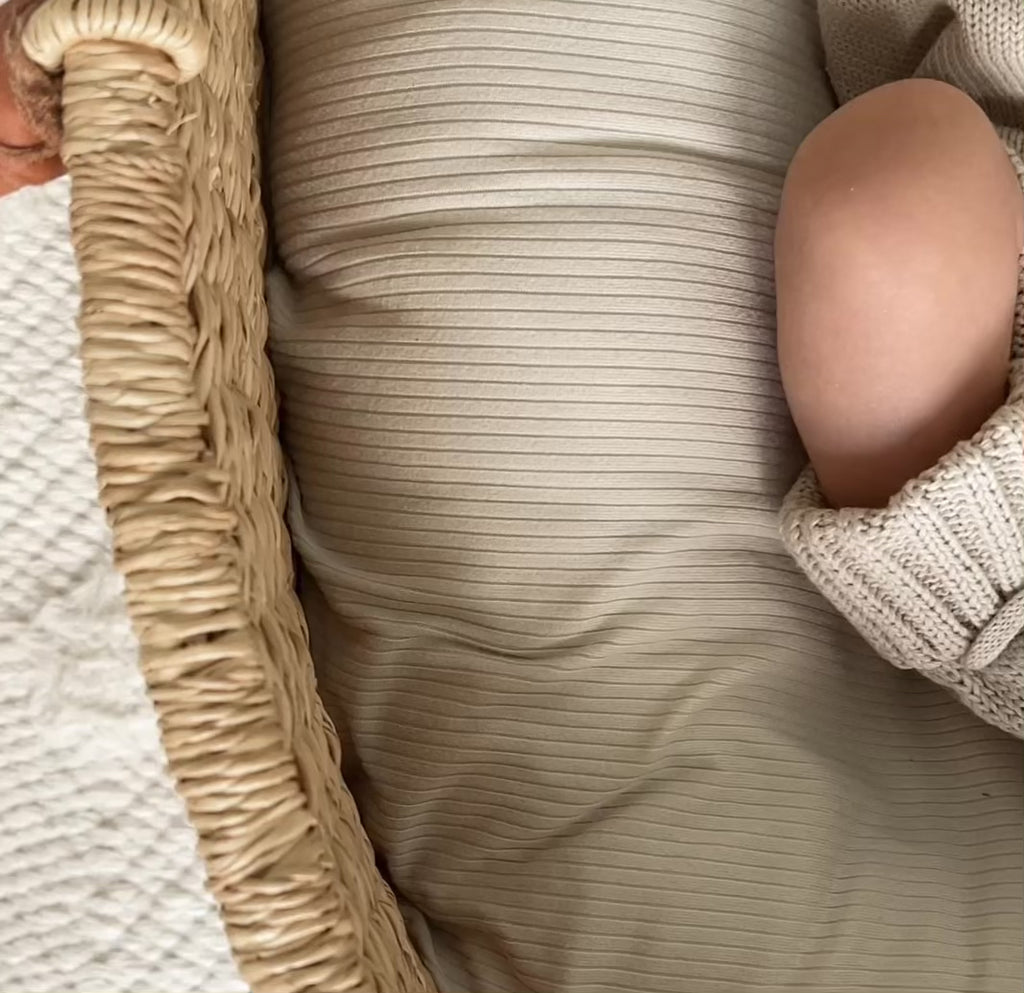 Knit Booties - Oat